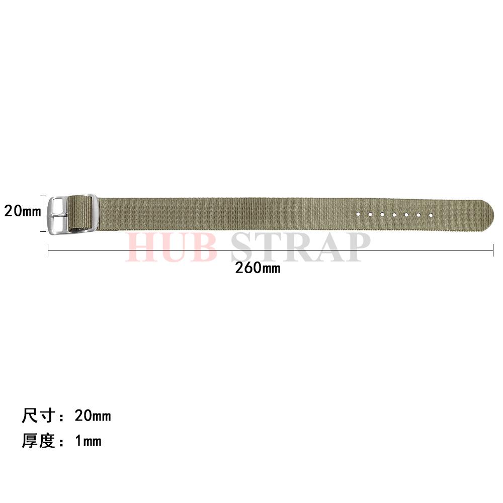 High Quality 20mm Nylon Watch Band for Omega for Seiko for Men Women Military Casual Watchband Army Sport Bracelet Replacement