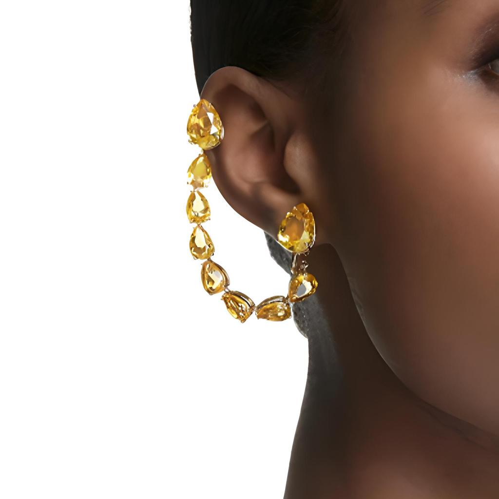 Swarovski Millenia Earring Set Women Earrings Yellow Gold 5613640