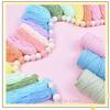 Rainbow Tassel Garland Colorful Yarn Bunting Banner for Spring Classroom Nursery Kids Room Birthday Party School Office Decor
