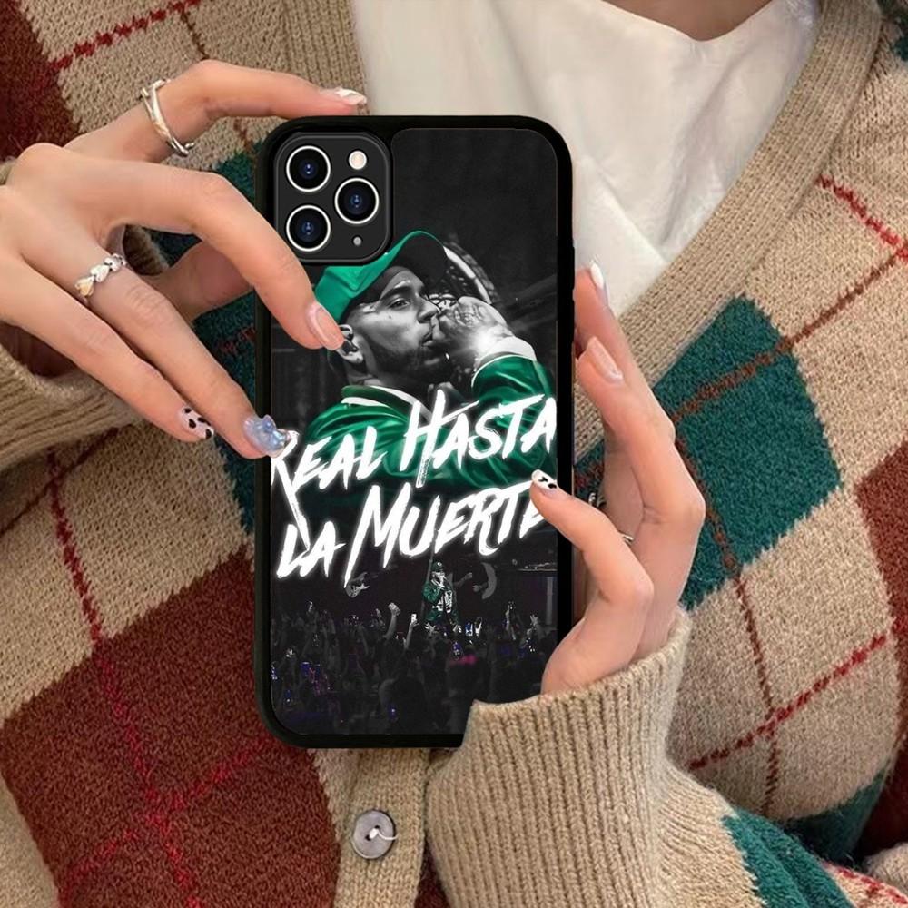 

Hip Hop Rapper Anuel AA Phone Case Silicone PC+TPU For For iPhone 11 12 13 14 15 16 Plus Pro Max Cover iphone 16 Pro