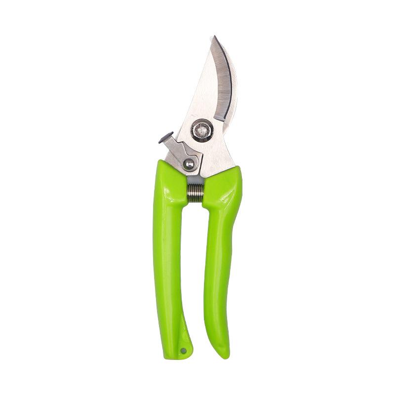 1Pair Pruning Shears Stainless Steel Garden Shears Sharp Handhled Gardening Scissors Garden Clippers for Plants Flowers Bonsai