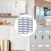 1 Set Magnetic Labels Reusable Self-Adhesive Tagboard Lightweight Tile Strong Adsorption High Definition Printing File Shelf