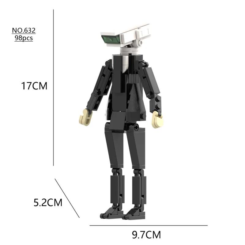 2023 Skibidi Toilet Man VS Monitor Blocchi da Costruzione Camerman Titan Speakerman Giocattolo Fai da Te Set di Figure Speakerman per Bambini Regalo