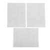 3pcs Welding Mesh 5.91x7.87in Cuttable Plastic Reinforcing Stainless Steel Wire Mesh Screen for Car Bumper Kayak Repair