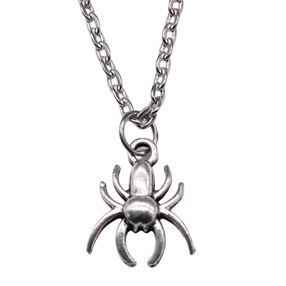 Snake Charm Necklace Dragon Minimalist Serpent Pendant For Women Grunge Aesthetic Jewelry 43cm Chain