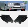 Pair For MERCEDES E-Class W210 E320 1999-2003 Front Bumper Fog Light Grill Cover