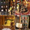 New DIY TWILIGHT BOOK CITY Miniature Kit - Handmade 3D Book Nook Model, Creative Christmas & Black Friday Gift Idea