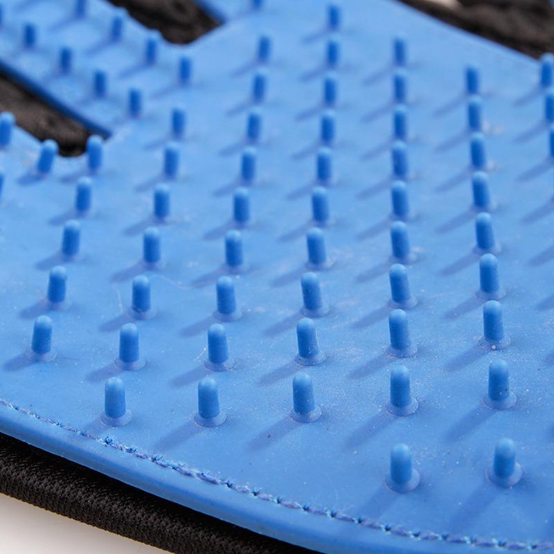 Buy Pet Dog Cleaning Glove Cat Cleaning Brush Finger Silicone Glove for Dog Scrub Bath Clean Pet