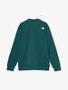 North Motion Crew Pacific Size M [The Face] Sweatshirt, Teal,