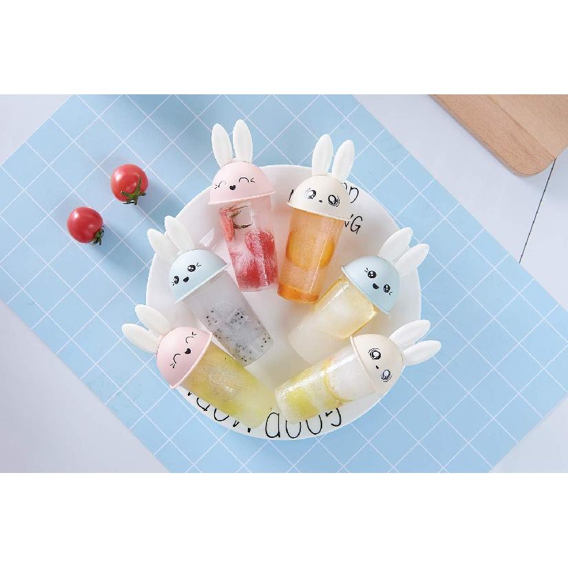 Set of 6 Popsicle Molds Ice Pop Makers Ice Pop Molds Ice Bar Maker Plastic Popsicle Mold Kids Ice Cream Tray Holder