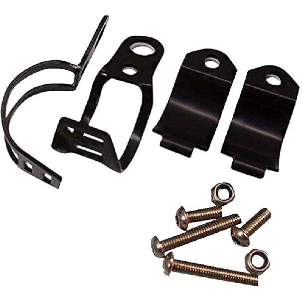 1pair Metal Motorcycle Modified Turn Signal Light Indicator Mount Bracket Clamp 30-45mm (Chrome)