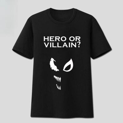 Genuine  Movie Peripheral T-Shirt Summer Venom Venom Printed Men's And Women's T-Shirt Short SleeveJacket