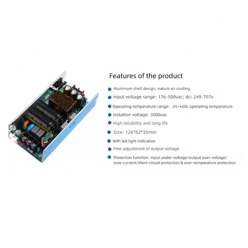 12V 10A Switching Power Supply Module With Overloads Protections And Metal Housing For Home Security Systems