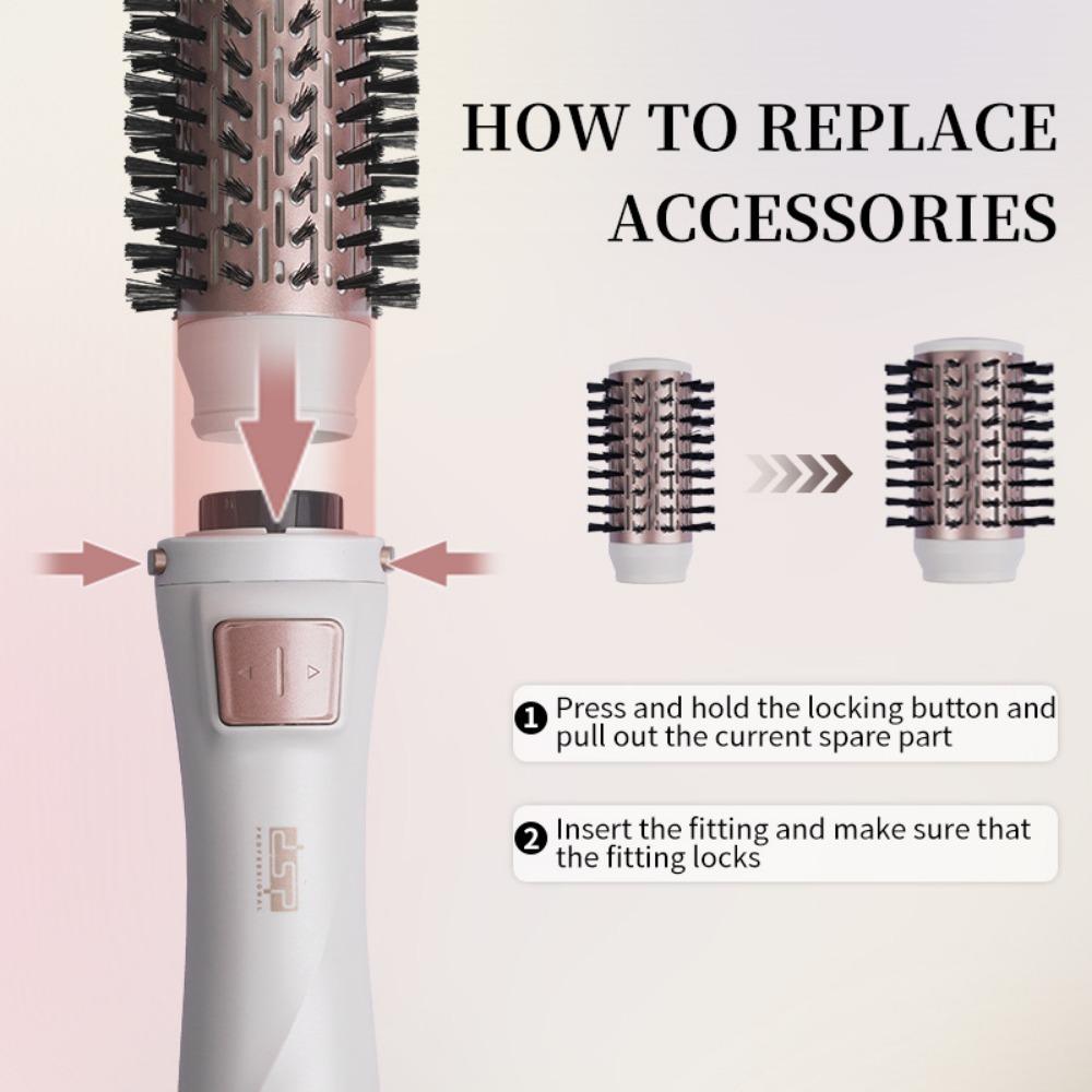 Straight Hair Comb, Hot Air Comb, Two-In-One Automatic Curling Stick, Curling Comb, Household Curling Iron, Negative Ions, No Hair Damage