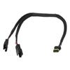 558 465 Can Bus EFI Y Splitter Cable Simple To Use Easy To tall 8in Can Bus Y Splitter Cable Long Lifespan for  EFI