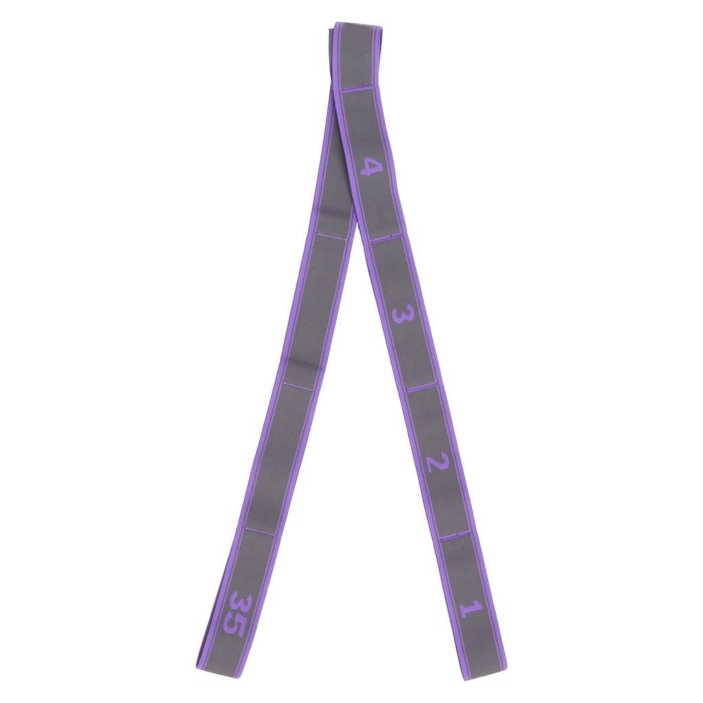   Stretch Strap Women Fitness High Elastic Multi  Exercise Stretch Band Belt(Blue Gray )