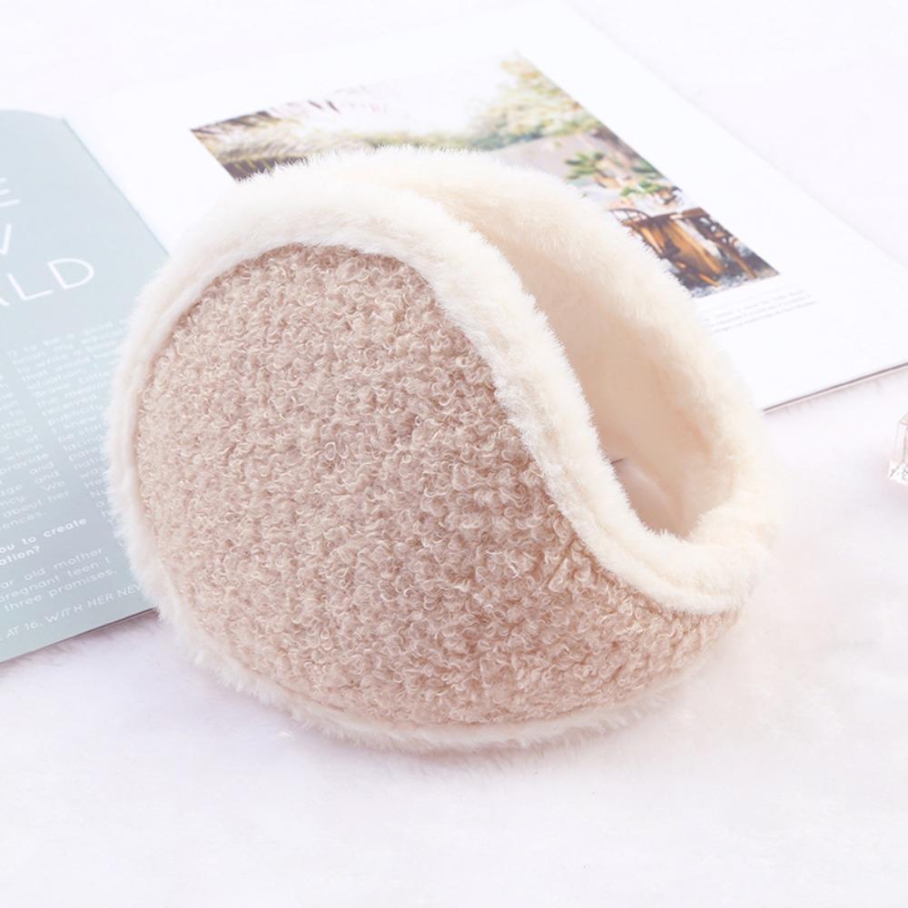 Cute Male Keep Warmer Female Outdoor Earflap Ear Warmers Folding Ear Cover Plush Earmuffs Earcap