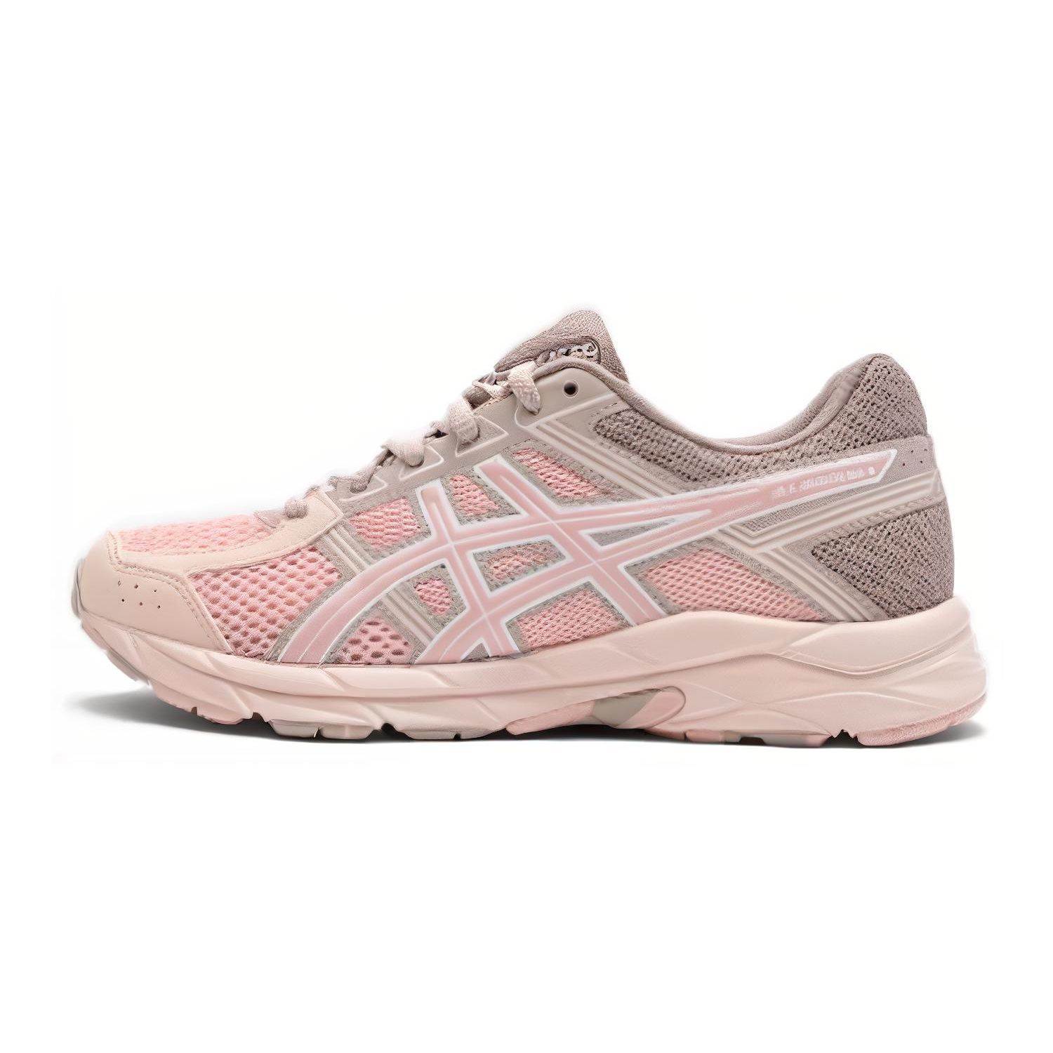 

Asics Gel-Contend 4 Versatile Simple Shock Absorbing Durable Low-Top Kids Running Shoes Kids running shoes Pink 1014A322-701 39.5