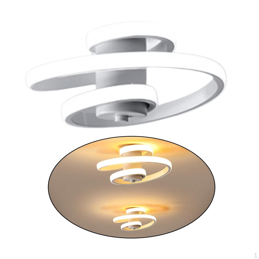Ceiling Lights Trichromatic Light Fixtures Aluminum Home Lighting for Balcony Cloakroom