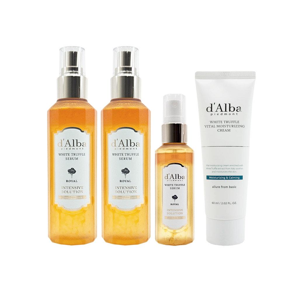 [Large Capacity] d Alba Royal Mist Serum 160ml x 2 + 60ml + Vital d Alba Royal Serum 160ml 2+60ml+Vital