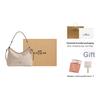 Coach Laurel Large Khaki Coated Canvas Monogram Crossbody Tote Bag With Silver Hardware And Detachable Shoulder Strap Women Bags CEY95-SVPWH