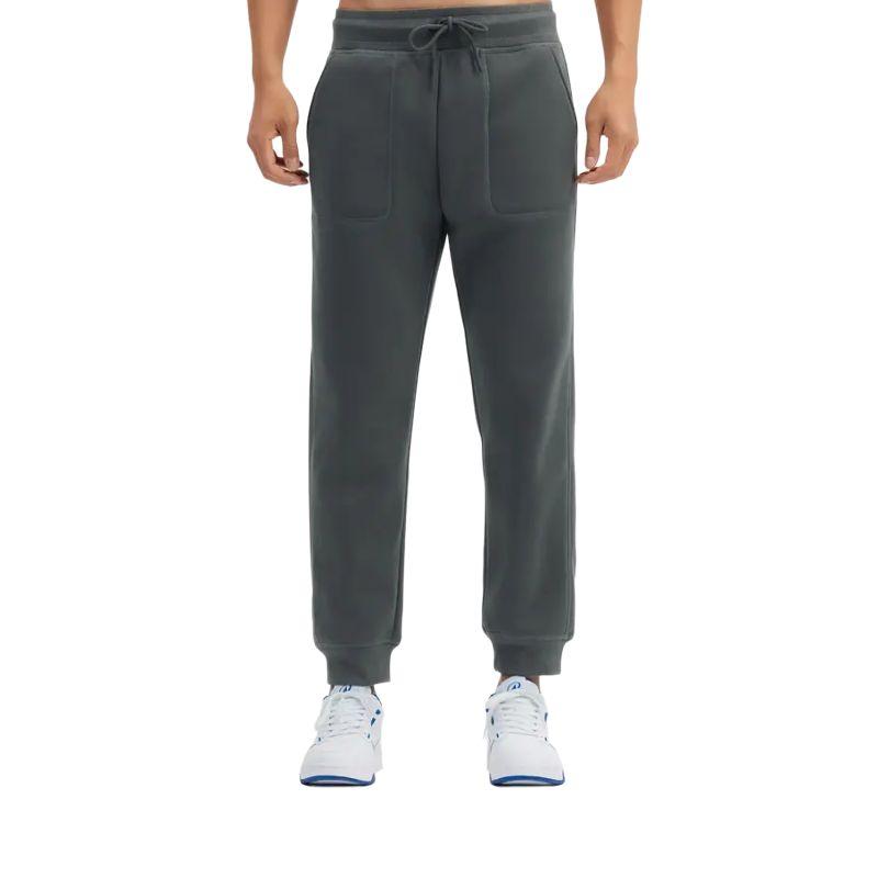 

DECATHLON DOMYOS Thickened Warm Sports Skin-Friendly Soft Slacks Men s Khaki Grey 2XL-185/108A