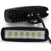 2PCS 18w 6 LED Car Work Light DRL Spotlight High Bright Waterproof Auto Offroad SUV Truck Headlights Driving Lamp 12V 24V 6000K