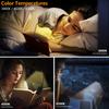 LED Clip On Mini Book Lamp Usb Rechargeable Reading Lamp Book Reading Light Portable Read Book Light Bedroom Reading Night Light