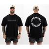 Summer Gym Men's Knitwear Thaage Muscle 2023 Men's CBUM Cotton Gym T-shirt CBUM Fitness Jogger Pure Cotton T-shirt