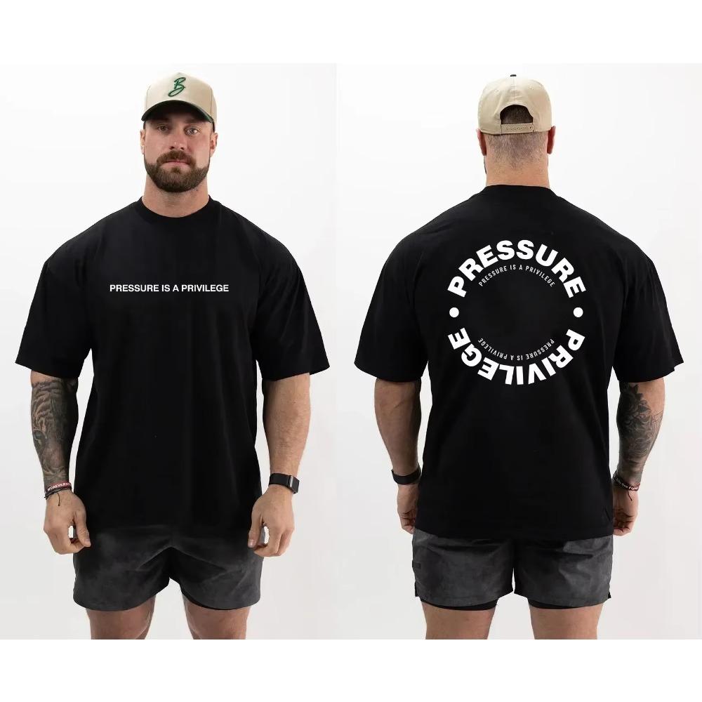 Summer Gym Men's Knitwear Thaage Muscle 2023 Men's CBUM Cotton Gym T-shirt CBUM Fitness Jogger Pure Cotton T-shirt