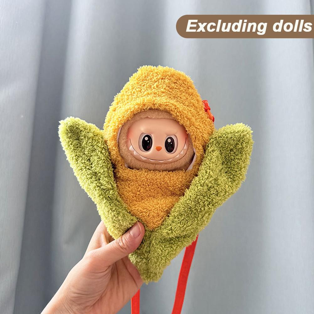 For Labubu Doll Clothes Fashion Clothes Doll Potting Clothes Color Match Bags Dolls Accessories Cute Decoration Little Clothes