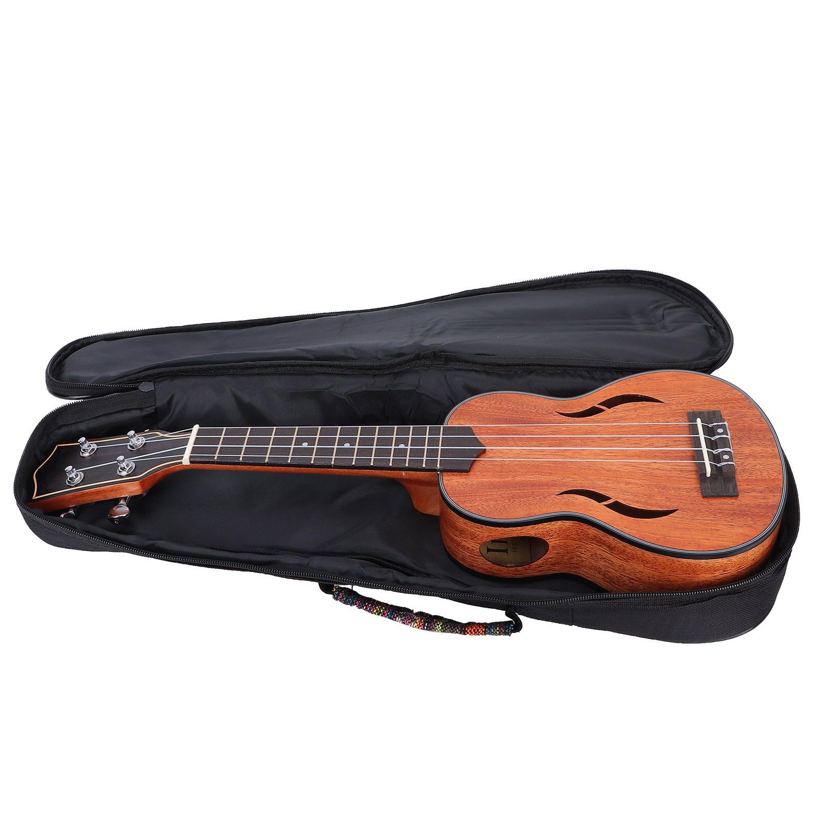 

21 Inch Ukulele Set Warm Deep Pitch Oversize Tuner Pick Mahogany Instrument for Beginners