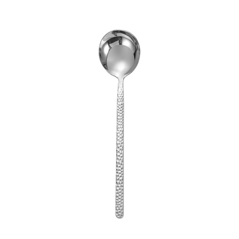Gehämmerter 304 Edelstahl Löffel Set