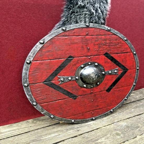 Medieval Bjorn Iron side Battleward Viking Shield IID Knight Templar Medieval Nor