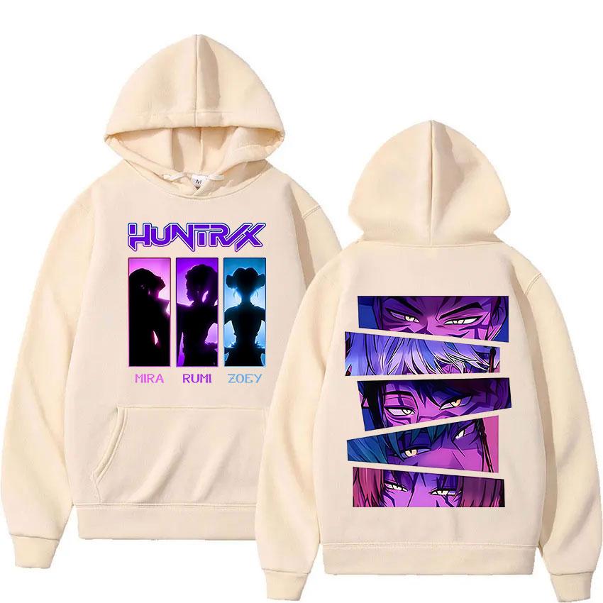 Demon Hunters Hoody 2025 K-pop Film Aesthetic Clothing Graphic Sweatshirt Men Women Fashion High Quality Fleece Hoody Streetwear