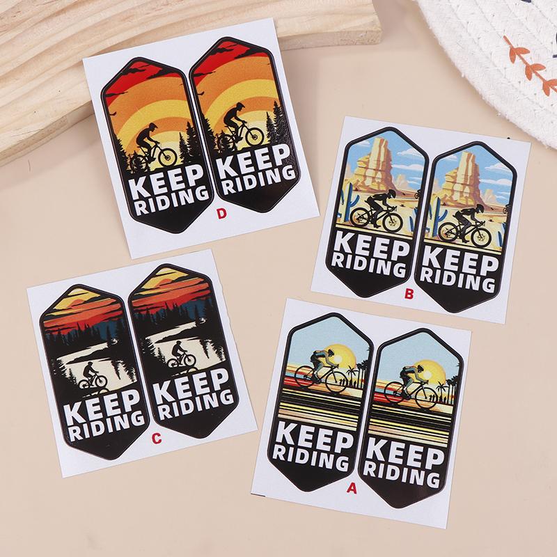 2 szt. Naklejki na ramę roweru elektrycznego, motocykla, naklejki wodoodporne na górną rurę roweru, dekoracyjna rama roweru, motocykla