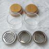 Acrylic Clear Nail Pen Cleaning Cup With Lid For Organizing Glitters Brushes Glitters Cleaning Cup Nail Art Accessories