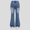 Skinny Jeans für Mädchen mit Schmetterlingsstickerei