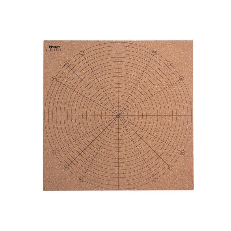 Macrame Braiding Square Pad: DIY Bracelet Weaving Tool, Soft Cork Board