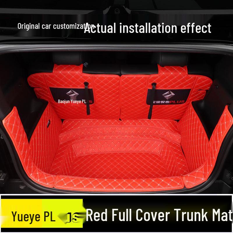 Baojun Yep Plus Trunk & Tail Box Mat: Fits 26 Models, Fully Enclosed, for 4 or 5-Seaters.