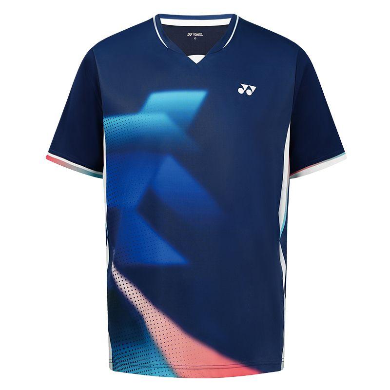 YONEX Badminton Jerseys Men's V-neck Moderate 110135BCR