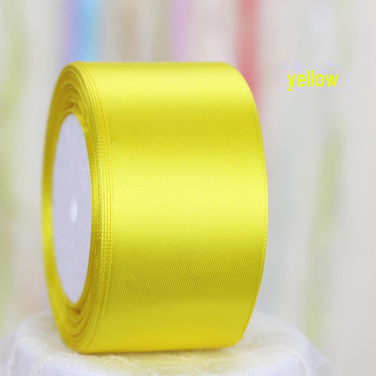 

5 см атласная лента-бантик для тортов и подарочных коробок 5cm 25y/roll