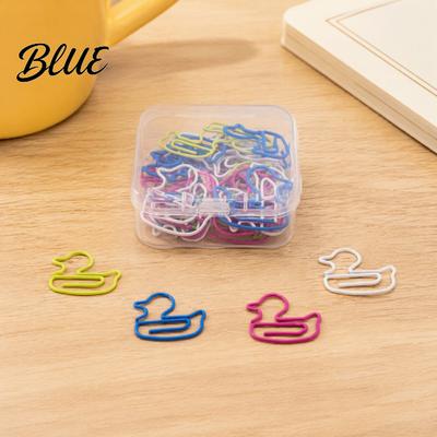 Organizzatori di Documenti per Archiviare 20 PZ Fermagli di Carta a Forma Carina Forma Osso/Anatra/Cane/Gatto Clip Decorative Fermagli Metallici per Ufficio E Cancelleria Scolastica
