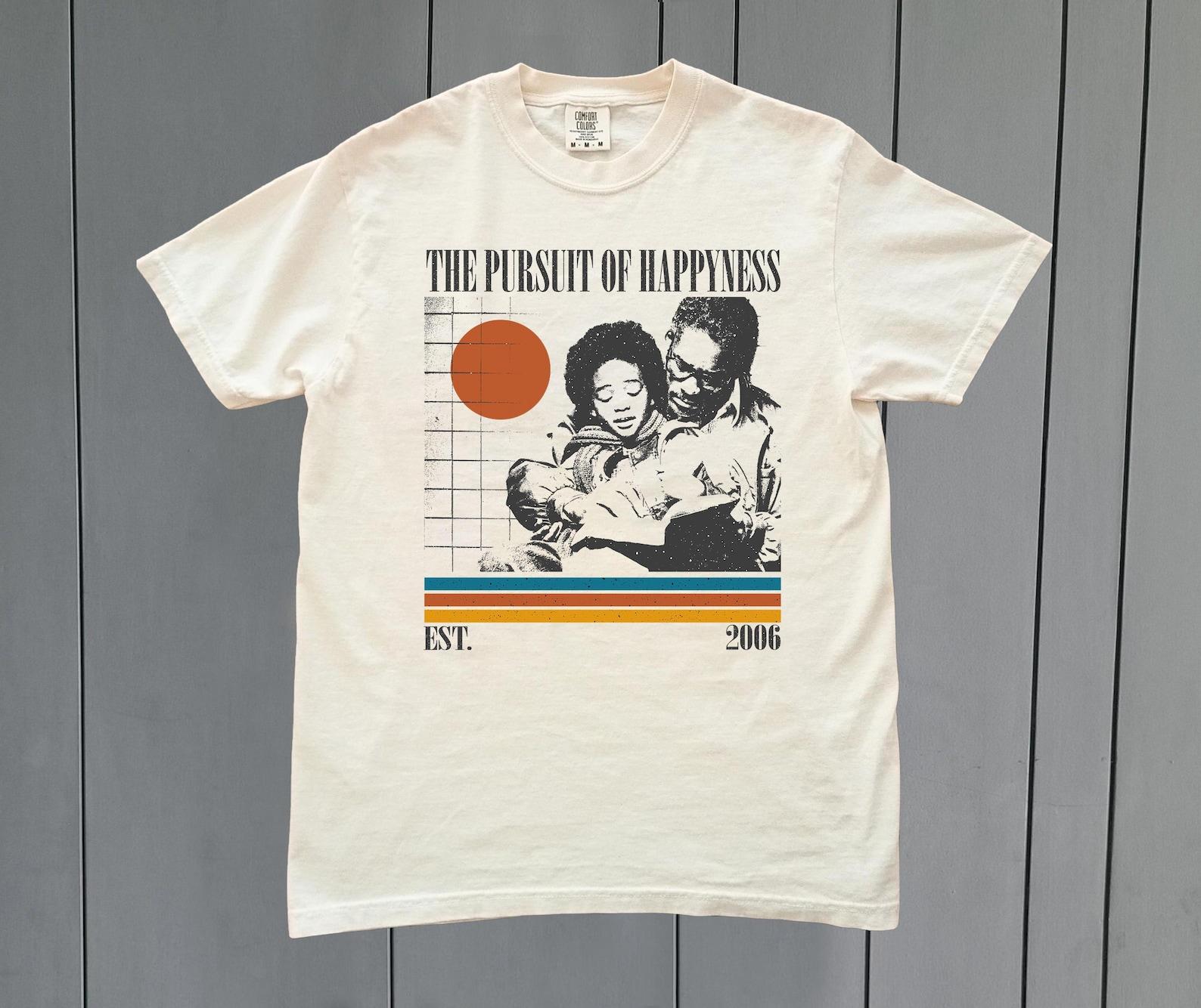 The Pursuit of Happyness Movie Shirt - Retro Comfort Colors Tee XL
