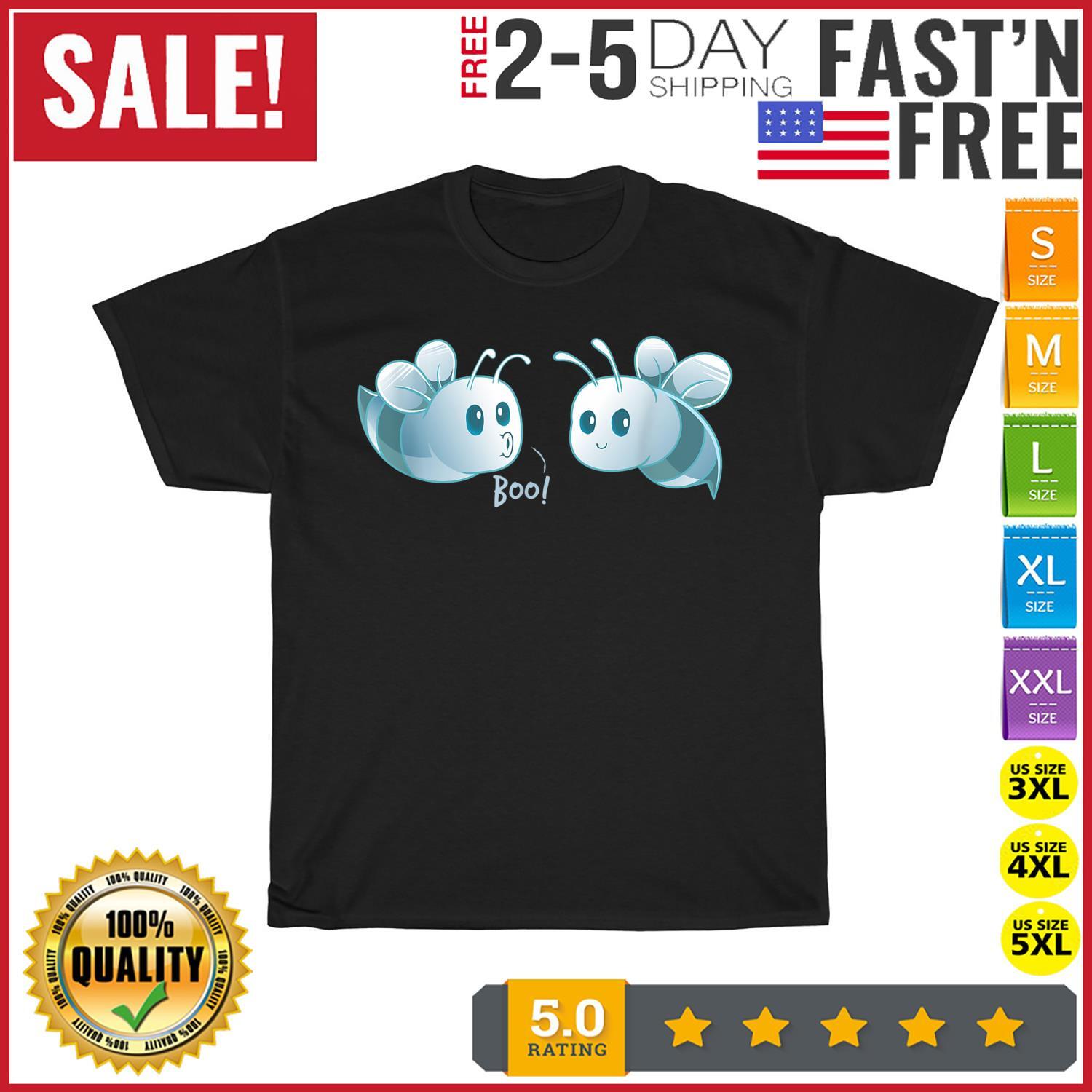 Boo Bees Ghost Women Boobs Beekeeper Bee Lover Halloween T Shirt Mens Womens Tees Top Men Women New S