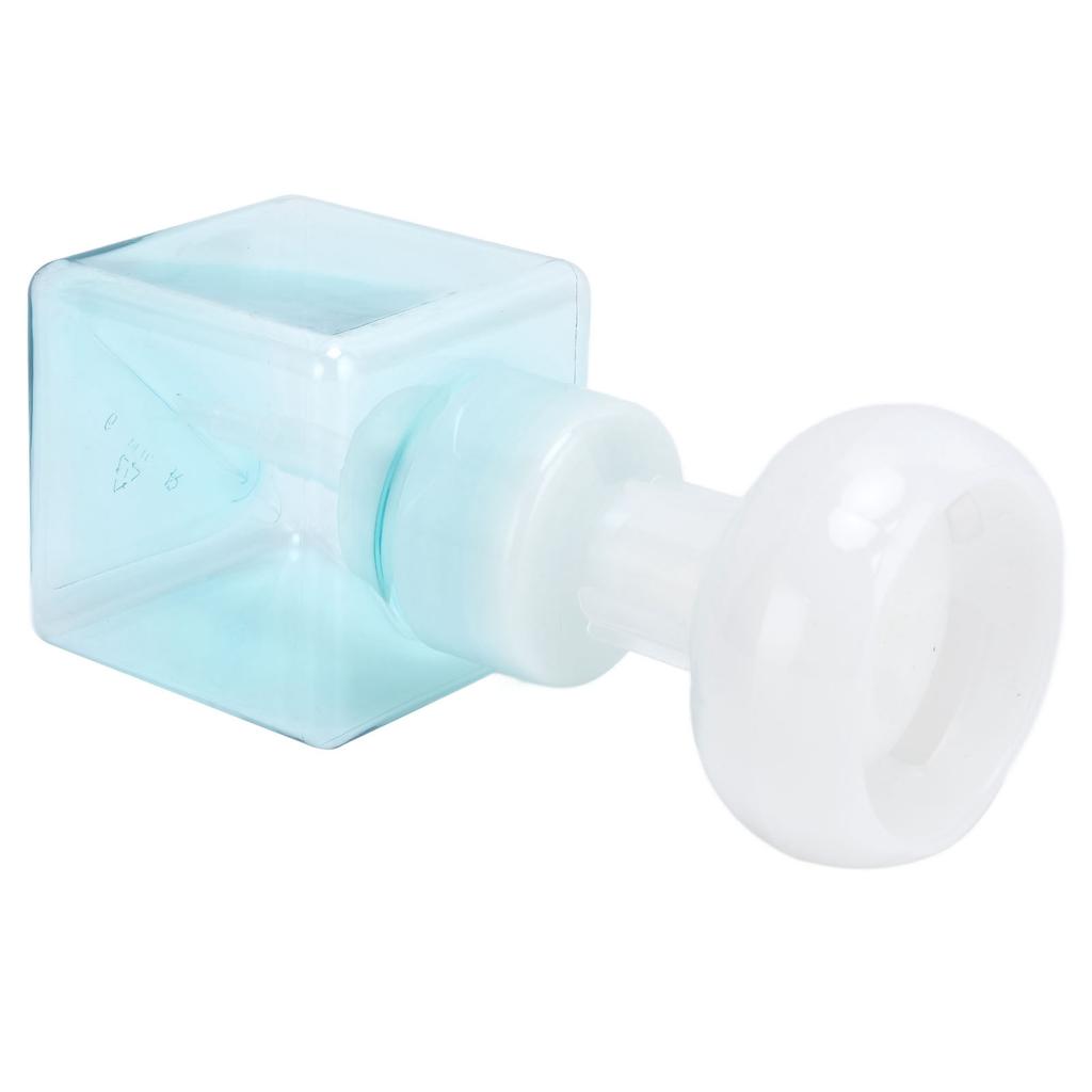 250ml Foaming Bottle PETG Plastic Flower Foam Dispenser Square Bottles for Cosmetic