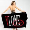 British Clothing Brand V-VLONE Beach Towel Colorful Bath Towels For Girl Microfiber Quick Dry Sand Free Yoga Spa Gym Pool