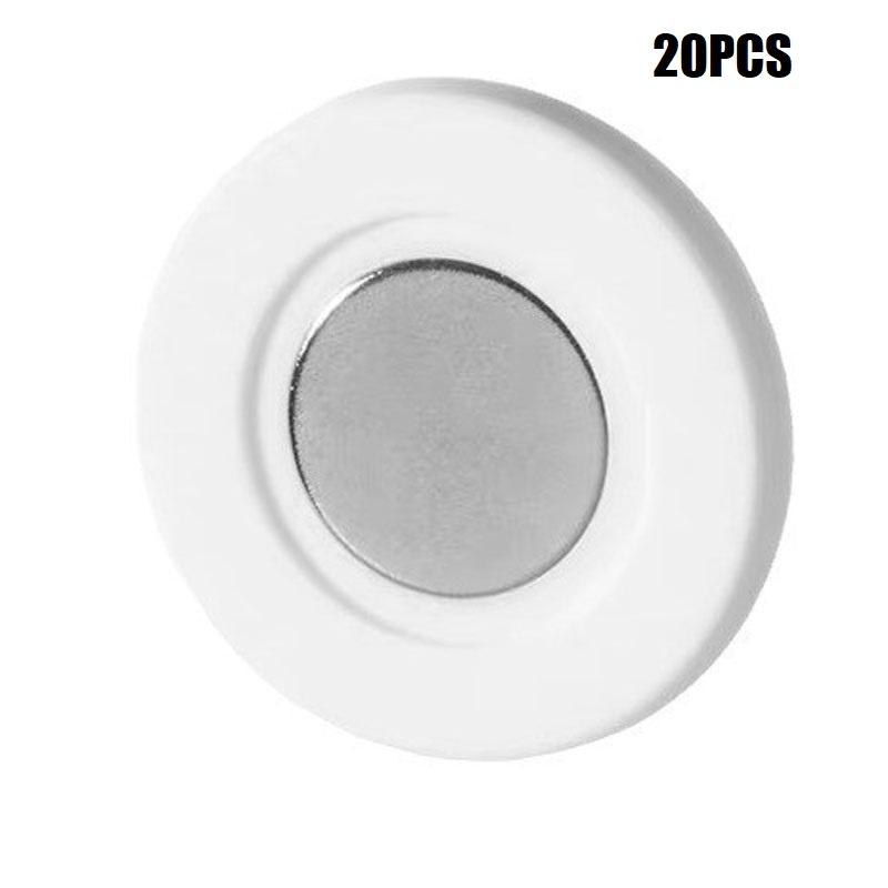 1/3/20PCS Remote Control Organizer Magnetic Absorption Hook Sticky Suction Cup Fixator for Cord Storage Home Organization