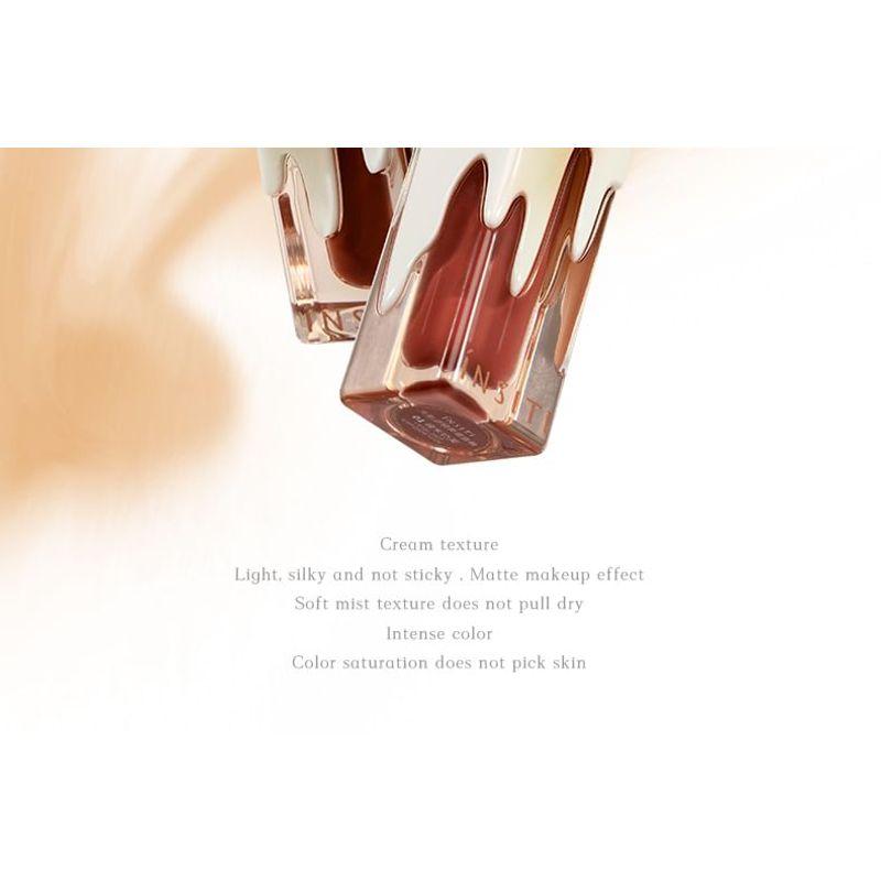 INSITI - Light Shade Filter Soft Mist Lip Glaze - 6 Colors