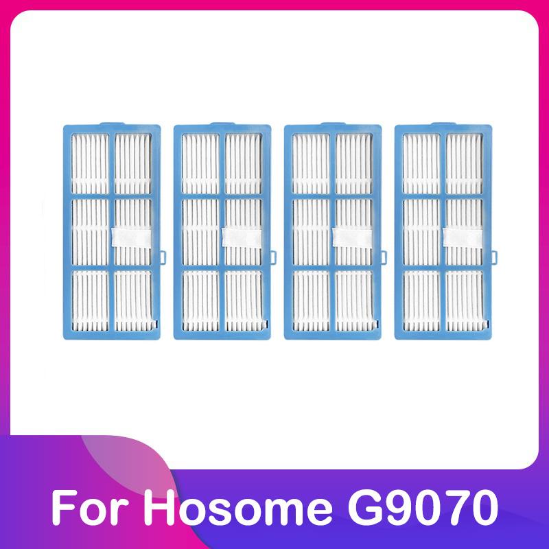 Compatible For Hosome G9070 Robot Vacuum Cleaner Replacement Spare Parts Main Side Brush Hepa Filter Mop Rag Wipe Accessories